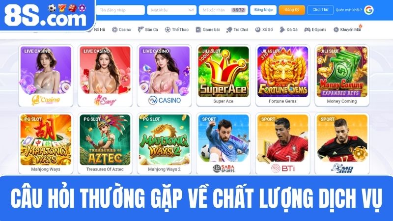 Câu hỏi thường gặp về chất lượng dịch vụ