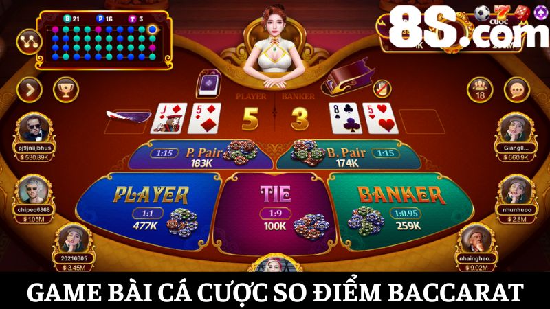 Game bài 8S Baccarat