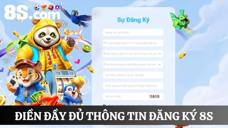 thông tin đăng ký 8S