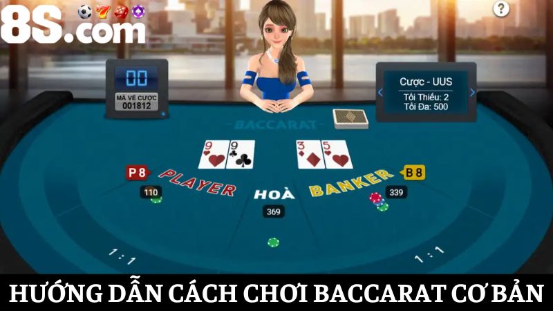 Cách đánh Baccarat 8S