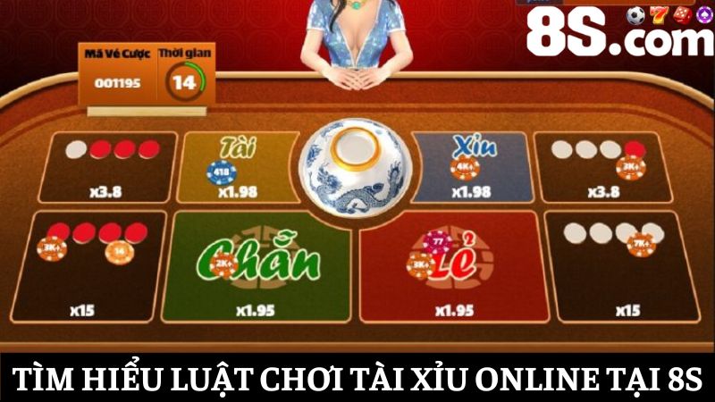 Luật chơi Tài Xỉu 8S
