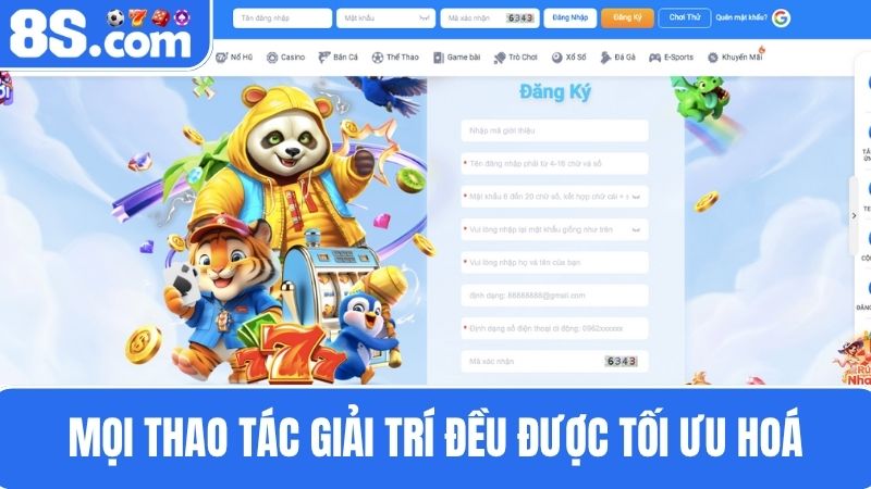 8S trang chủ
